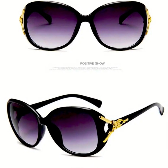 New - Oversized Polarized Sunglasses - Large Shades - Classic - Gorgeous - Picture 3 of 6